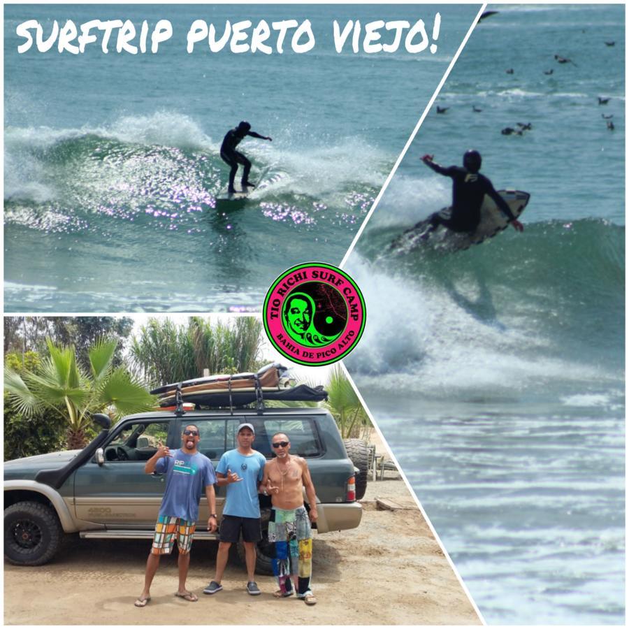 Tio Richi Surfcamp Hostel Punta Hermosa Ngoại thất bức ảnh