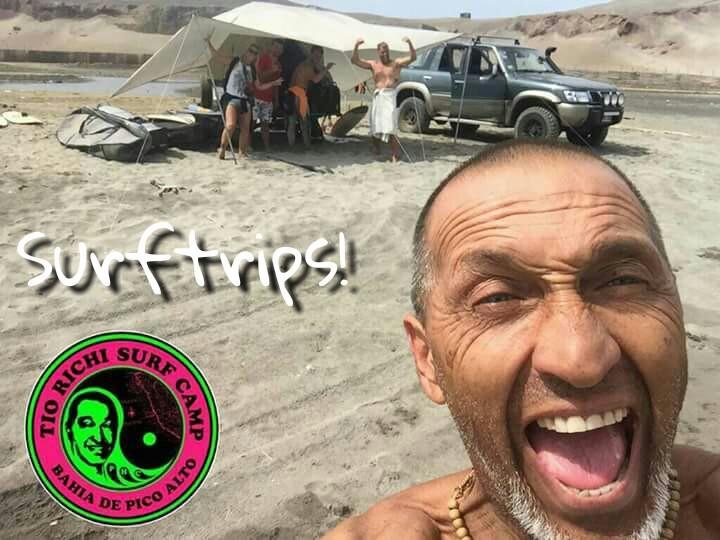 Tio Richi Surfcamp Hostel Punta Hermosa Ngoại thất bức ảnh