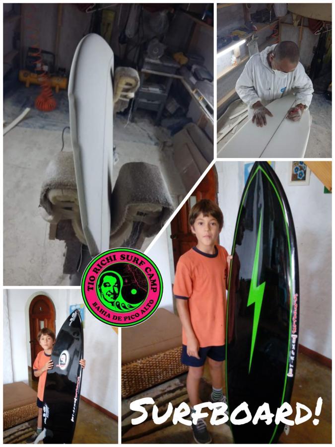 Tio Richi Surfcamp Hostel Punta Hermosa Ngoại thất bức ảnh